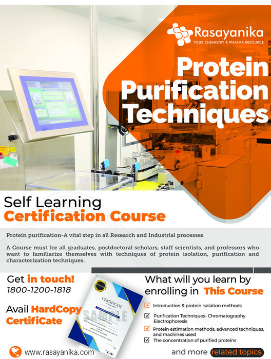 Protein Purification Techniques Online Certification Course
