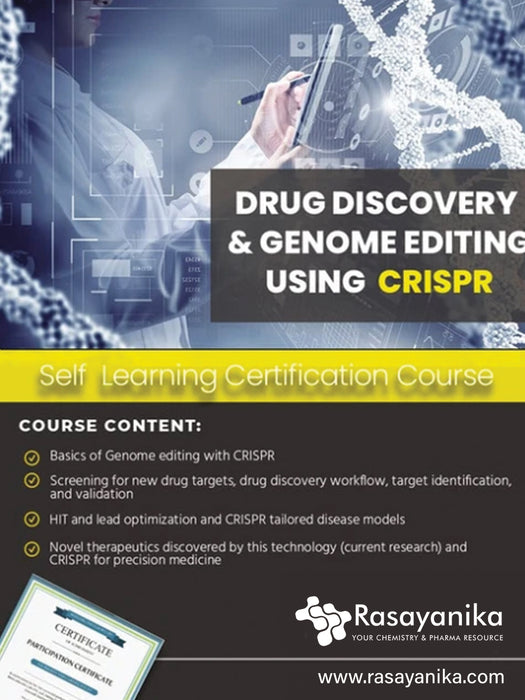 Drug Discovery Using CRISPR Tech Online Certification Course