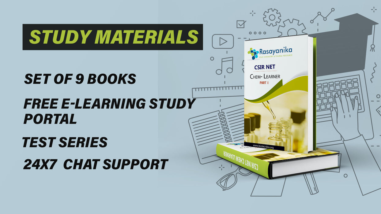 CSIR NET Chemical Science Study Material ( Set of 9 Books )